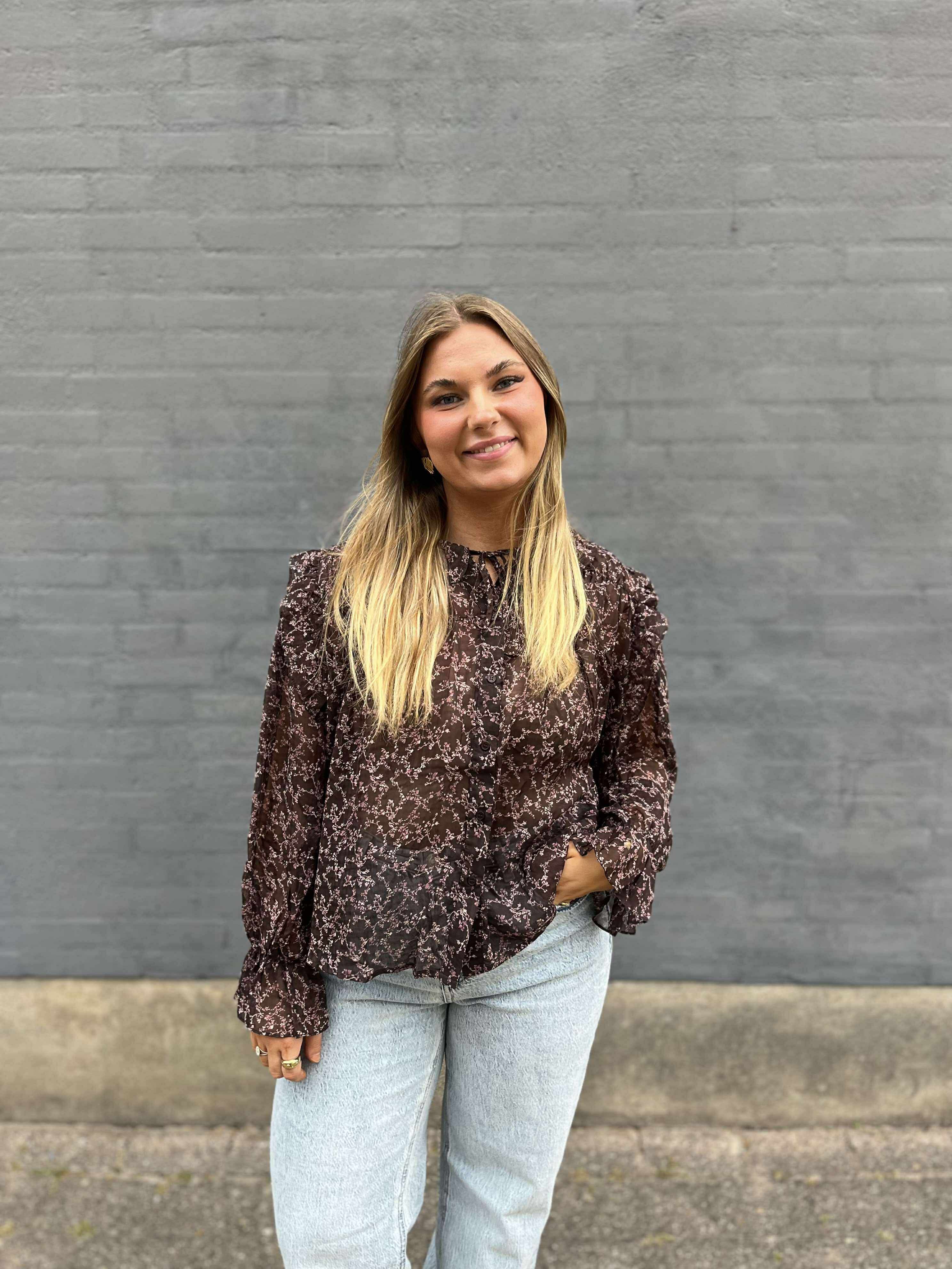 VMPETRA Shirt - Chocolate Torte